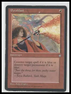 🔥 MTG Pyroblast - Ice Age - Uncommon (Regular) - Image 1