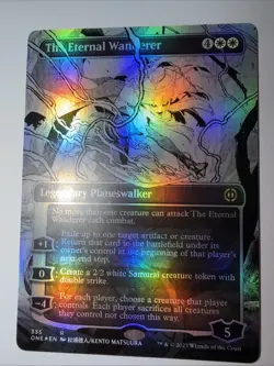 The Eternal Wanderer (Borderless) Phyrexia: All Will Be One Foil - Image 3