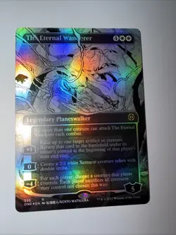 The Eternal Wanderer (Borderless) Phyrexia: All Will Be One Foil - Image 4