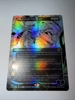 The Eternal Wanderer (Borderless) Phyrexia: All Will Be One Foil - Image 5