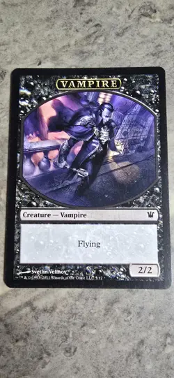 Vampire Token Innistrad Regular MTG LP - Image 1