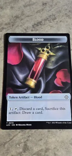 Blood Vampire (0004) Double-Sided Token Commander: the Lost Caverns of Ixalan - Image 1