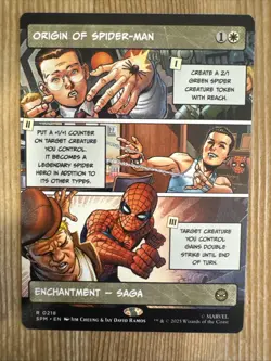 MTG - Origin of Spider-Man - Borderless - SPM 218 - Non Foil - NM - Image 1