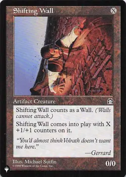 Shifting Wall Stronghold The List Reprints Regular - Image 1