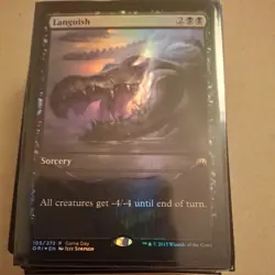 Languish -Foil Light Play MTG Promos: Game Day and Store Championship - Image 1