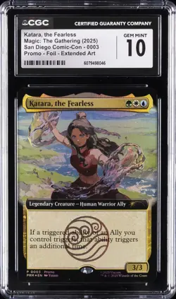 2025 MAGIC: THE GATHERING #0003 KATARA, THE FEARLESS CGC 10 GEM MINT - Image 1
