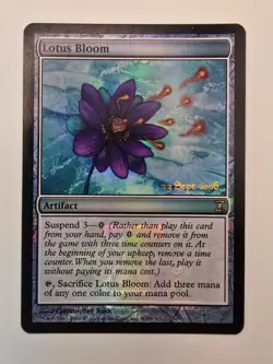 MTG - Lotus Bloom - Prerelease Events - Promos - Foil - Image 1