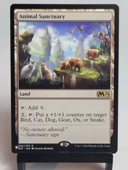 Magic The Gathering - The List: Core Set 2021 - Animal Sanctuary - Image 1