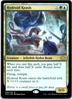 Hydroid Krasis - FOIL - Double Masters 2022 - 228 NM - Image 1
