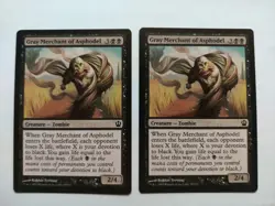 Gray Merchant of Asphodel x 2 Theros Regular LP - Image 1