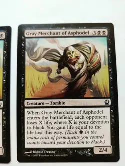 Gray Merchant of Asphodel x 2 Theros Regular LP - Image 3