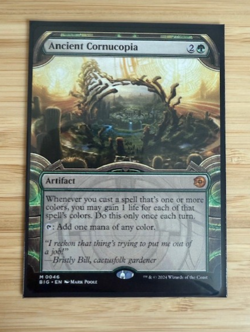 Ancient Cornucopia (Showcase) Outlaws of Thunder Junction: the Big Score Reg NM - Image 1