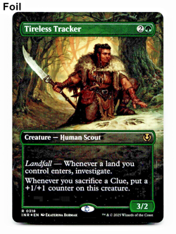 Tireless Tracker (Borderless) - FOIL - [Innistrad Remastered] MTG Magic NM ?? - Image 3