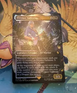 Estinien Varlineau (Borderless) (Chocobo Track Foil) Commander: Final Fantasy - Image 1