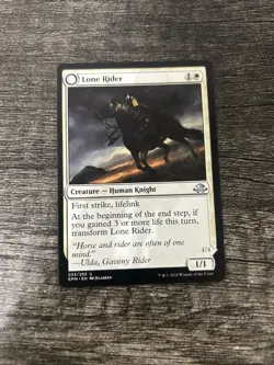 MTG 1x Lone Rider x1 LP Eldritch Moon - Image 1