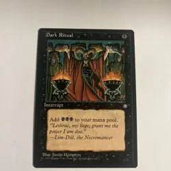 Dark Ritual MTG Ice Age Regular - LP - Image 1