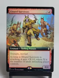 MTG - Commander Legends: Baldur's Gate - Elturel Survivors - Extended - FOIL - Image 1