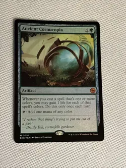 MTG [Ancient Cornucopia] FOIL The Big Score #16 Mythic Rare NM/MINT Unplayed - Image 1