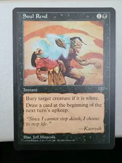 MTG Mirage - Soul Rend - NM - Image 1