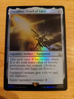 Excalibur, Sword of Eden - 0072 (Assassin's Creed) - Near Mint NM - Foil - Image 1