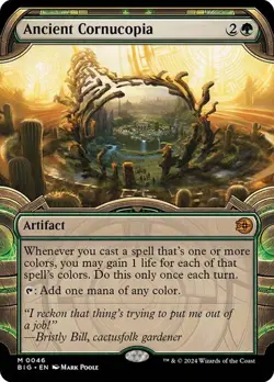 Ancient Cornucopia (#046) (Showcase) BIG - Mythic - MTG Magic Pack fresh - Image 1