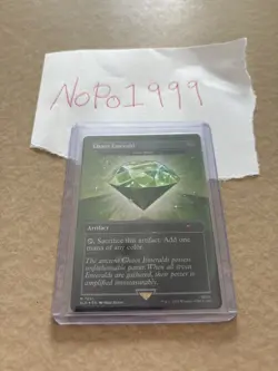 Chaos Emerald (Lotus Petal) Green 7031 Secret Lair Drop Sonic Bonus MTG NM FOIL - Image 2