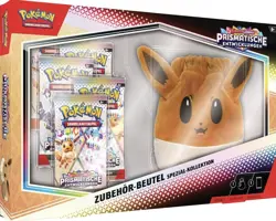 Pokemon Prismatische Entwicklungen Evoli Zubehor Beutel Spezial Kollektion Neu - Image 1