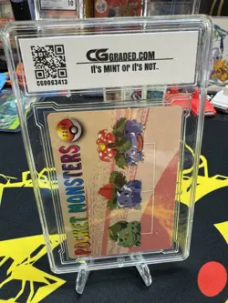 Venusaur Grass Evolution Pristine 10 Pokemon Vending Sticker - Image 2