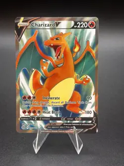 Charizard V #153/172 - Brilliant Stars Full Art *HOLO* Pokemon TCG - Image 1