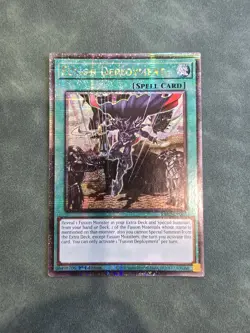 Yu-Gi-Oh Fusion Deployment Quarter Century Secret Rare Card RA02-EN065 - Image 1