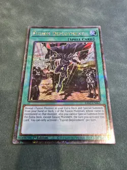 Yu-Gi-Oh Fusion Deployment Quarter Century Secret Rare Card RA02-EN065 - Image 2