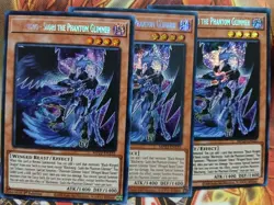 Yugioh Blackwing - Sudri the Phantom Glimmer X3 Prismatic MP23-EN155 NM Playset - Image 1