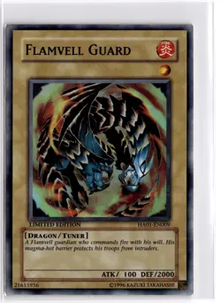 Flamvell Guard Limited Super Rare Hidden Arsenal HA01-EN009 LP - Image 1