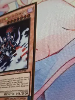Yu-Gi-Oh Gorz the Emissary of Darkness | Gold Rare | PGL2-EN081 | Unlimted Ed - Image 2