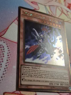 Yu-Gi-Oh Gorz the Emissary of Darkness | Gold Rare | PGL2-EN081 | Unlimted Ed - Image 3