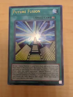 Yu-Gi-Oh TCG Ra Yellow Mega Pack RYMP-EN064 Future Fusion Ultra Rare NM - Image 1