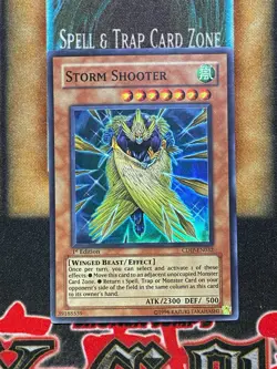 Yugioh Storm Shooter CDIP-EN032 Super Rare 1st Ed NM - Image 1