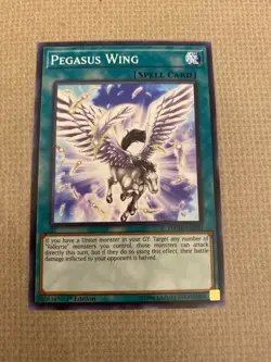Yu-Gi-Oh! Pegasus wing mint common 1st ed DANE-EN090 - Image 1