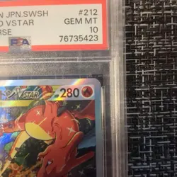 Charizard VSTAR SAR PSA10 212/172 Japanese VSTAR Universe Pokemon Card GEM MINT - Image 4