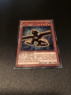 Chronomaly Winged Sphinx LVAL-EN009 Yu-Gi-Oh! Card Light Play Unlimited - Image 1