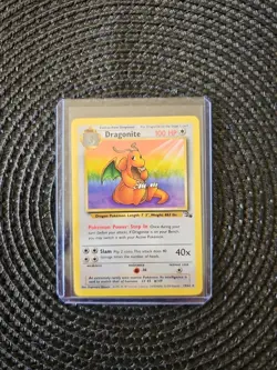 1999 Pokemon Fossil Base Set Dragonite Card Non Holo Rare 19/62 - Image 1