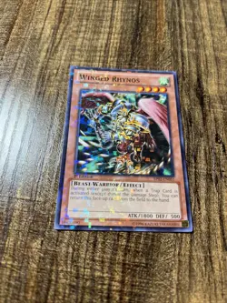 Winged Rhynos BP02-EN051 Yu-Gi-Oh! Card Mosaic Light Play 1st Edition - Image 1