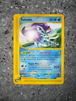 Pokemon TCG Cards Suicune 53 WOTC Black Star Promo - Image 3