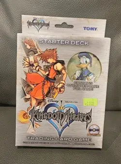 Kingdom Hearts TCG Starter Deck Box RARE TOMY Square Enix Disney Trading Cards!! - Image 1