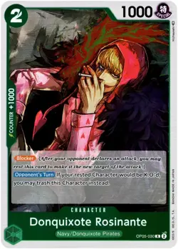 FOIL Donquixote Rosinante OP05-030 - Awakening of the New Era - One Piece Card - Image 1