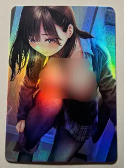 SEXY HEROINE WAIFU Kase Daiki ORIGINAL ACG PREMIUM HOLOFOIL CARD NM - Image 1