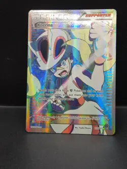Pokemon TCG XY Furious Fists Korrina 111/111 Full Art Ultra Rare Holo Card - Image 2