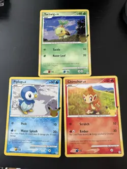 Pokemon First Partner Pack (Sinnoh) - Jumbo Cards (Turtwig/Piplup/Chimchar) NM - Image 1
