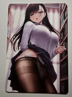 SEXY HEROINE WAIFU Kase Daiki ORIGINAL ACG PREMIUM HOLOFOIL CARD NM - Image 2