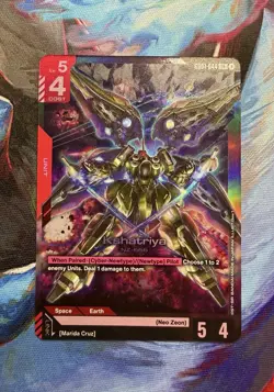 Kshatriya (GD01-044) - Newtype Rising LR - NM Foil Gundam Card Game Gundam TCG - Image 1